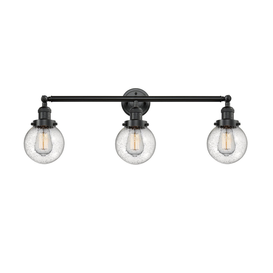 Innovations Franklin Restoration 205-OB-G204-6-LED Bath Vanity Light 30 in. wide - Oil Rubbed Bronze