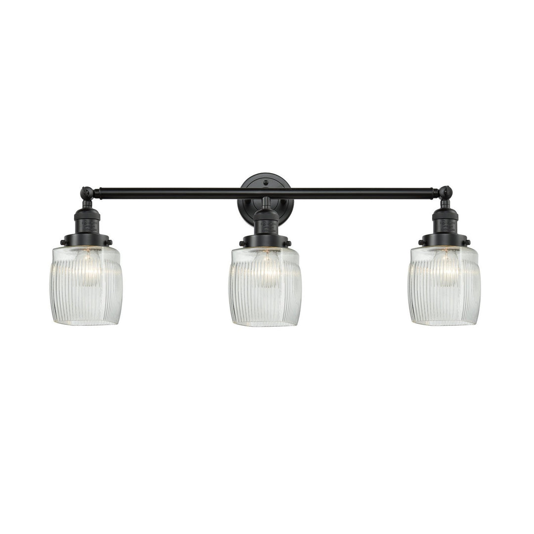 Innovations Franklin Restoration 205-OB-G302-LED Bath Vanity Light 32 in. wide - Oil Rubbed Bronze