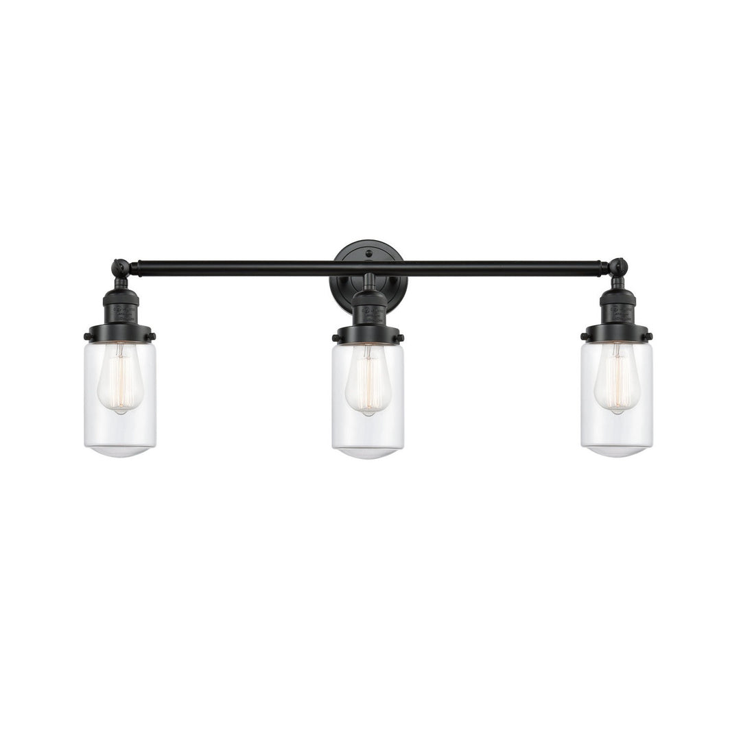 Innovations Franklin Restoration 205-OB-G312 Bath Vanity Light 31 in. wide - Oil Rubbed Bronze