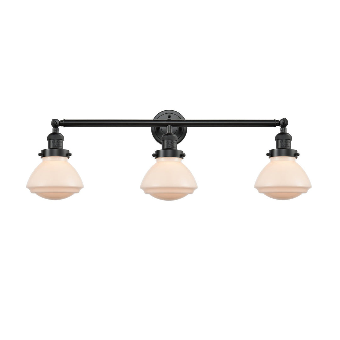 Innovations Franklin Restoration 205-OB-G321 Bath Vanity Light 31 in. wide - Oil Rubbed Bronze