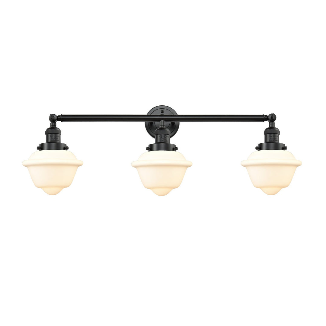 Innovations Franklin Restoration 205-OB-G531 Bath Vanity Light 34 in. wide - Oil Rubbed Bronze