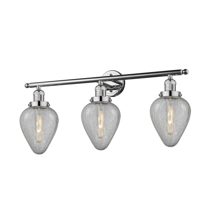Innovations Franklin Restoration 205-PC-G165-LED Bath Vanity Light 32 in. wide - Polished Chrome