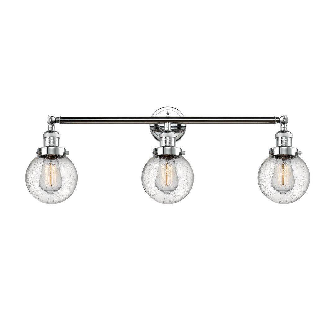 Innovations Franklin Restoration 205-PC-G204-6 Bath Vanity Light 30 in. wide - Polished Chrome