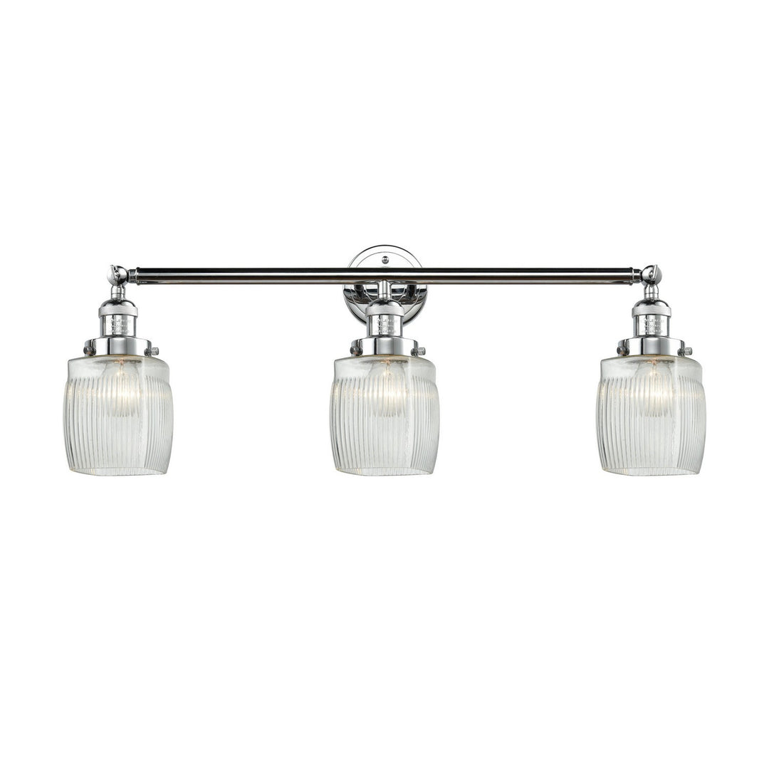 Innovations Franklin Restoration 205-PC-G302 Bath Vanity Light 32 in. wide - Polished Chrome