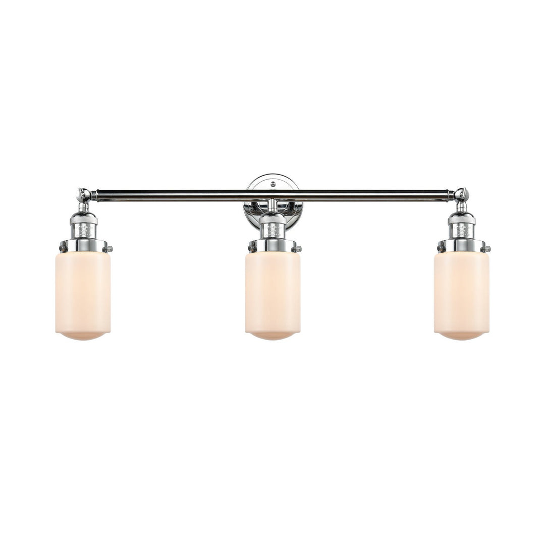 Innovations Franklin Restoration 205-PC-G311 Bath Vanity Light 31 in. wide - Polished Chrome