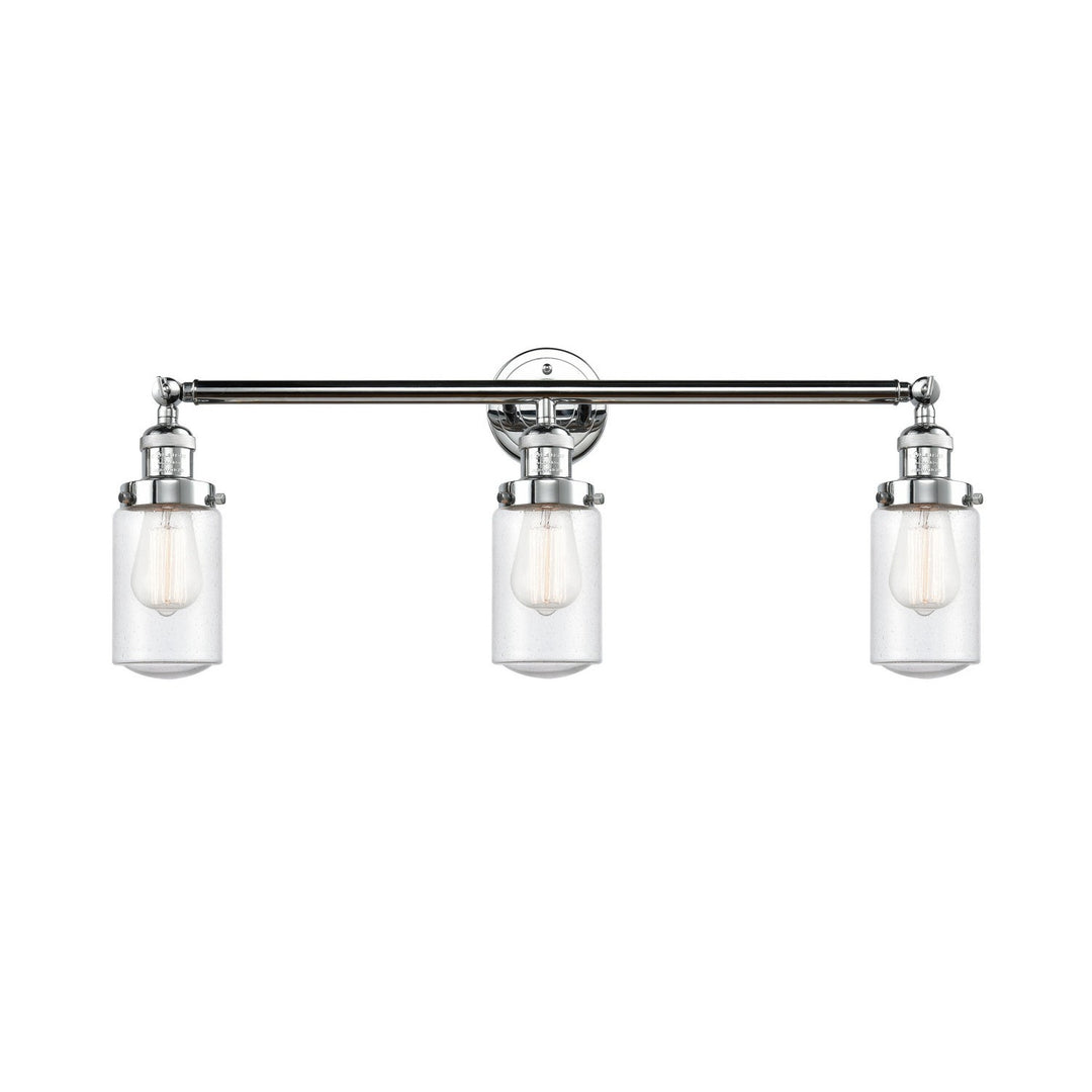 Innovations Franklin Restoration 205-PC-G314 Bath Vanity Light 31 in. wide - Polished Chrome