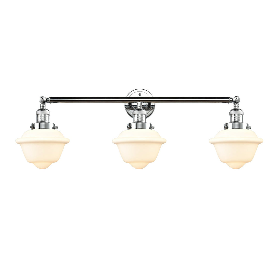 Innovations Franklin Restoration 205-PC-G531 Bath Vanity Light 34 in. wide - Polished Chrome