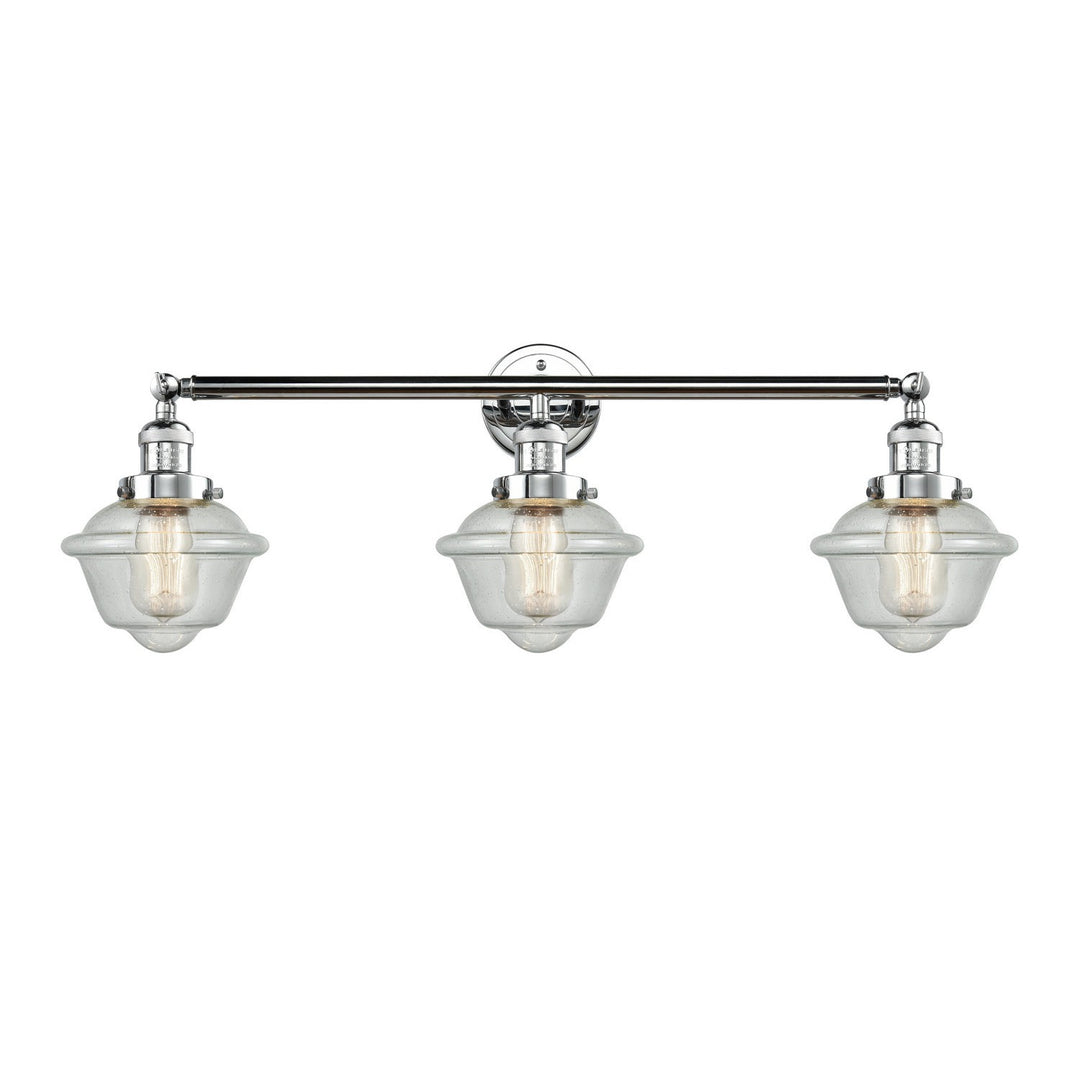 Innovations Franklin Restoration 205-PC-G534 Bath Vanity Light 34 in. wide - Polished Chrome