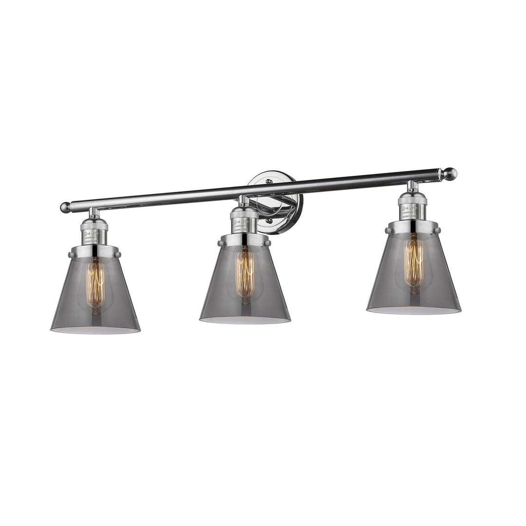 Innovations Franklin Restoration 205-PC-G63-LED Bath Vanity Light 30 in. wide - Polished Chrome