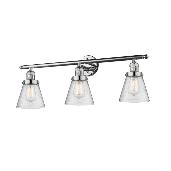 Innovations Franklin Restoration 205-PC-G64-LED Bath Vanity Light 30 in. wide - Polished Chrome