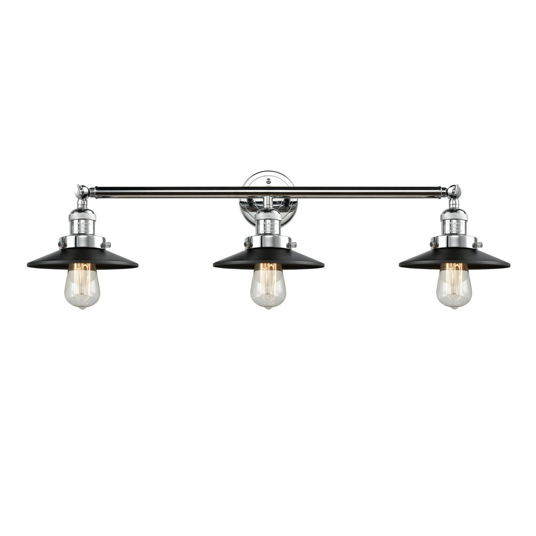 Innovations Franklin Restoration 205-PC-M6 Bath Vanity Light 32 in. wide - Polished Chrome