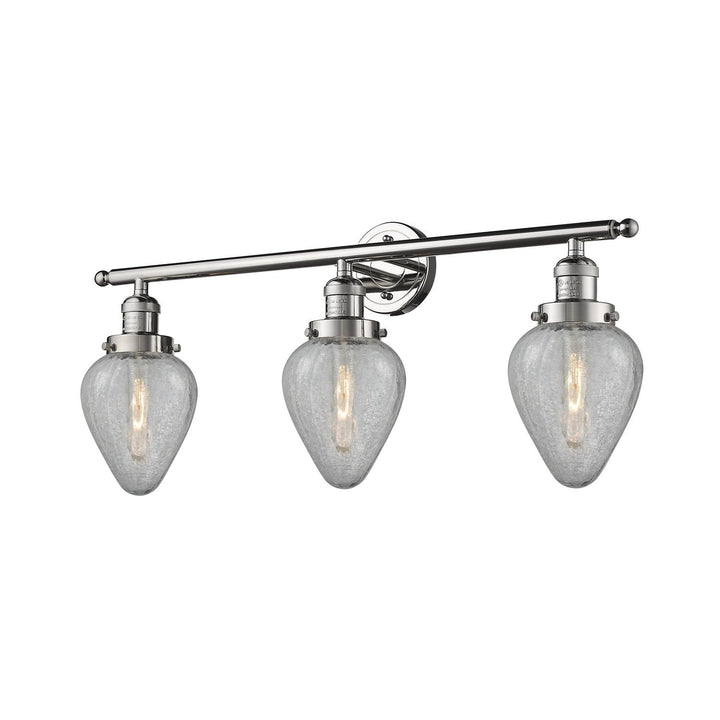 Innovations Franklin Restoration 205-PN-G165-LED Bath Vanity Light 32 in. wide - Polished Nickel