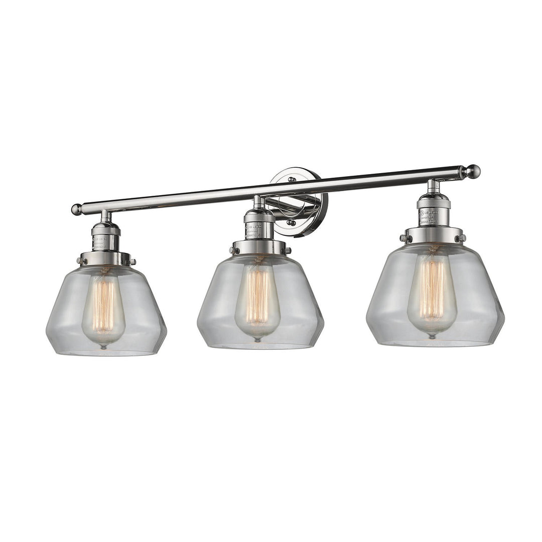 Innovations Franklin Restoration 205-PN-G172-LED Bath Vanity Light 30 in. wide - Polished Nickel