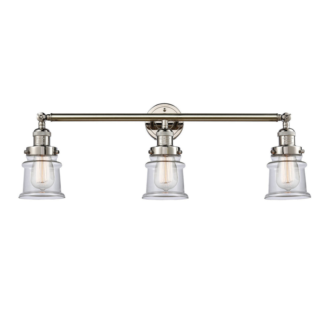Innovations Franklin Restoration 205-PN-G182S Bath Vanity Light 30 in. wide - Polished Nickel