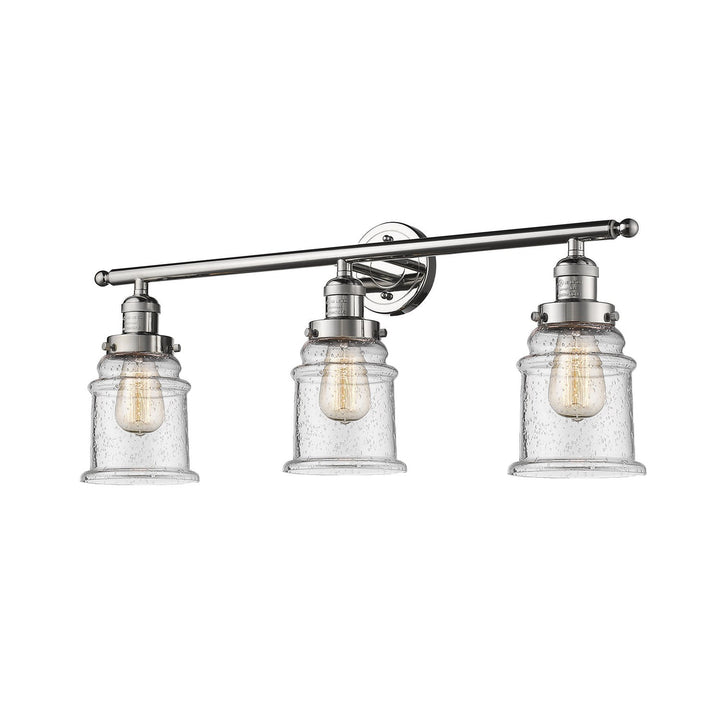 Innovations Franklin Restoration 205-PN-G184-LED Bath Vanity Light 30 in. wide - Polished Nickel