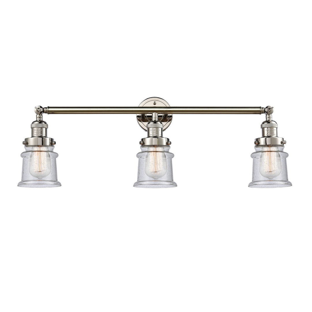 Innovations Franklin Restoration 205-PN-G184S-LED Bath Vanity Light 30 in. wide - Polished Nickel
