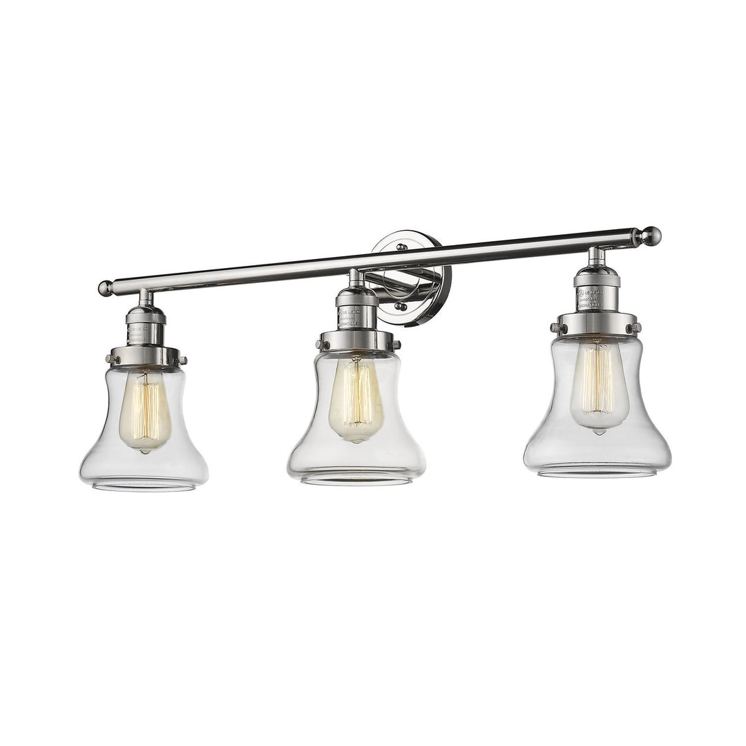 Innovations Franklin Restoration 205-PN-G192-LED Bath Vanity Light 30 in. wide - Polished Nickel