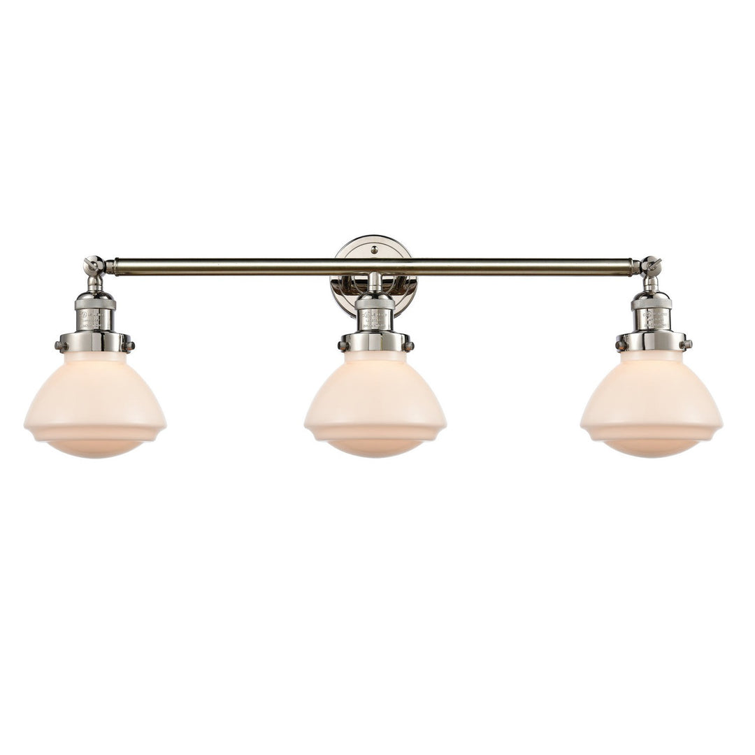 Innovations Franklin Restoration 205-PN-G321-LED Bath Vanity Light 31 in. wide - Polished Nickel