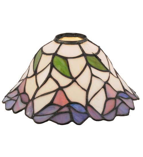 Meyda Tiffany Lighting 12253 Daffodil Bell Shade Lamp Shade Bronze / Dark