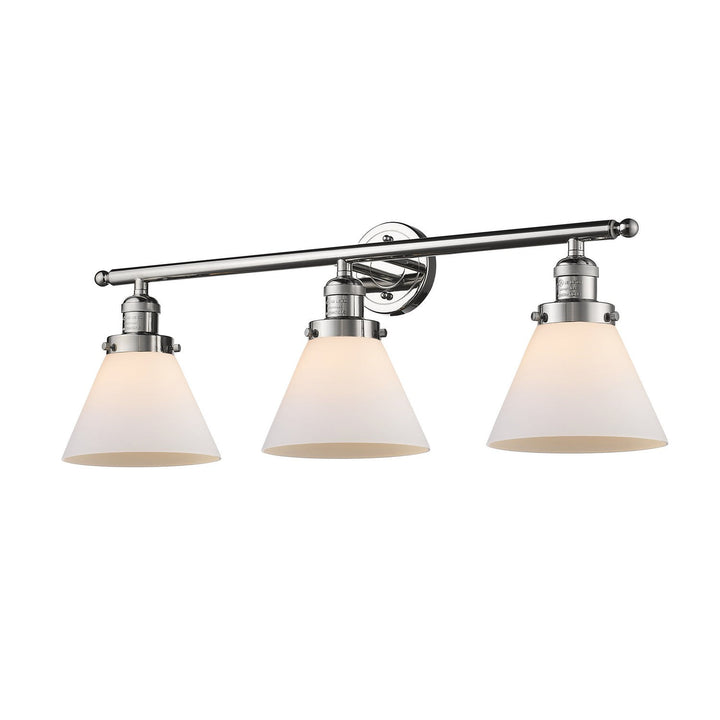 Innovations Franklin Restoration 205-PN-G41-LED Bath Vanity Light 32 in. wide - Polished Nickel