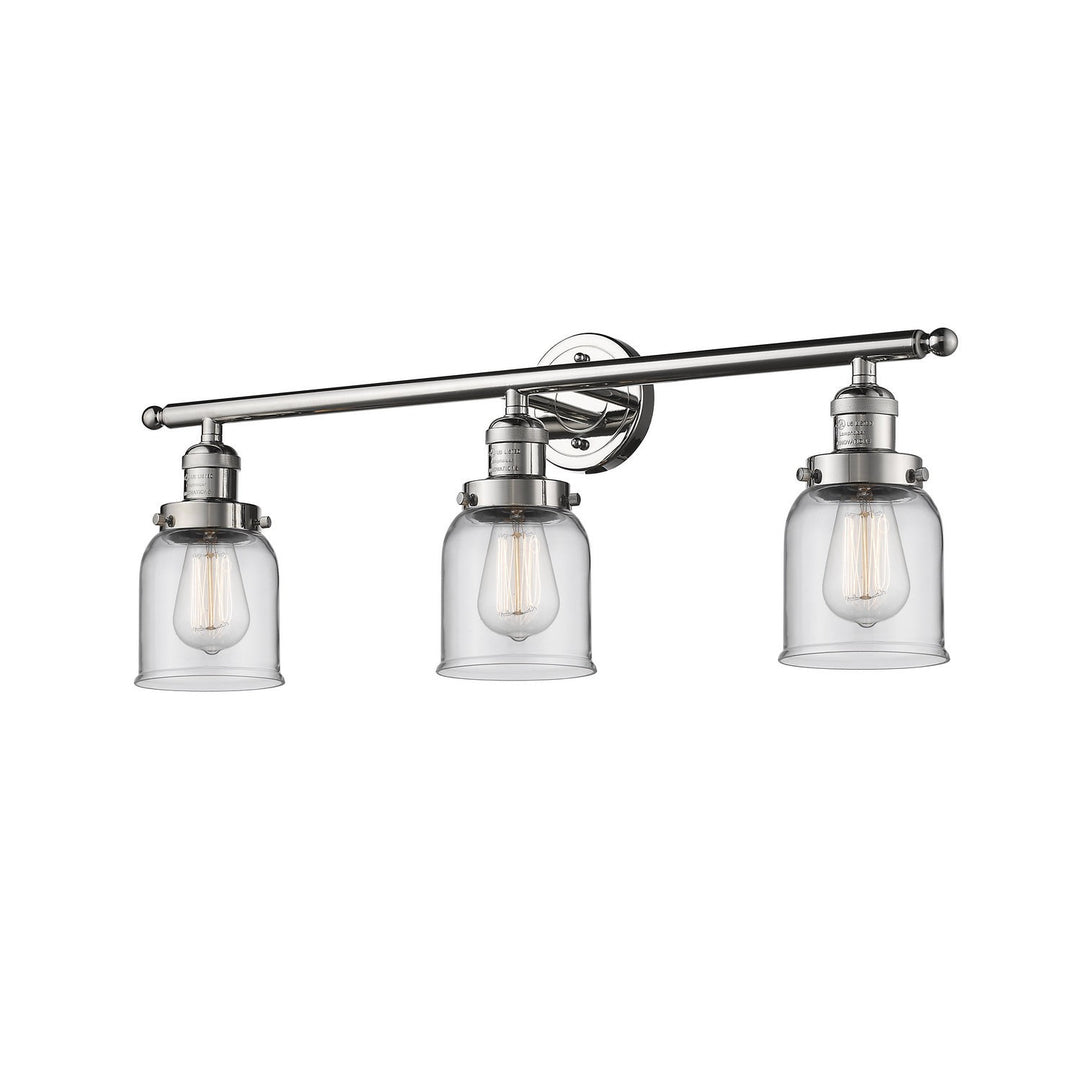 Innovations Franklin Restoration 205-PN-G52-LED Bath Vanity Light 30 in. wide - Polished Nickel