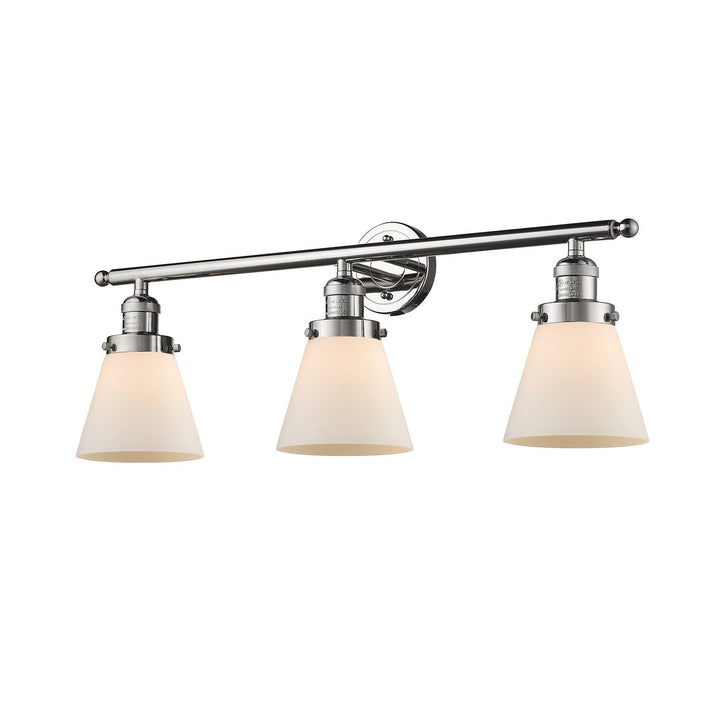 Innovations Franklin Restoration 205-PN-G61-LED Bath Vanity Light 30 in. wide - Polished Nickel
