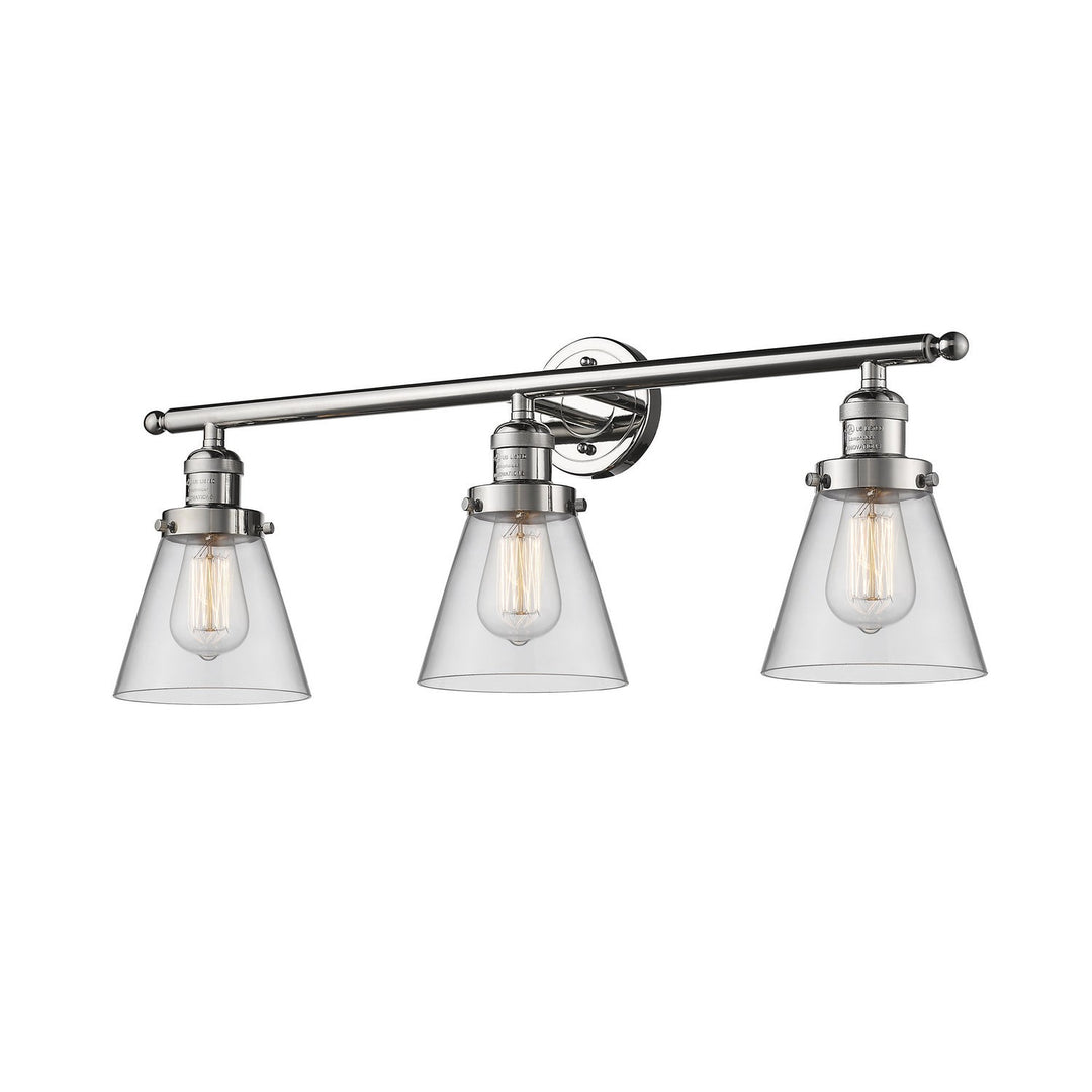 Innovations Franklin Restoration 205-PN-G62-LED Bath Vanity Light 30 in. wide - Polished Nickel