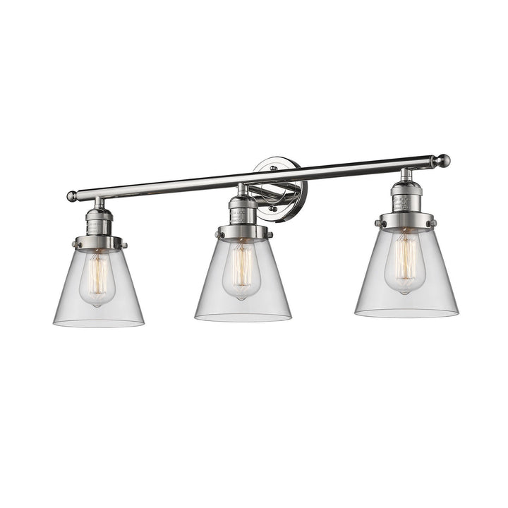 Innovations Franklin Restoration 205-PN-G62-LED Bath Vanity Light 30 in. wide - Polished Nickel