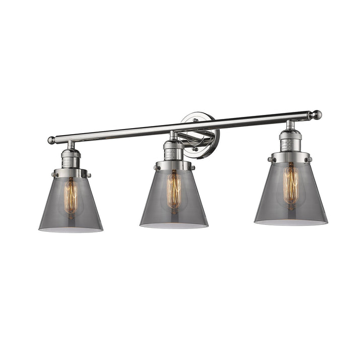 Innovations Franklin Restoration 205-PN-G63-LED Bath Vanity Light 30 in. wide - Polished Nickel