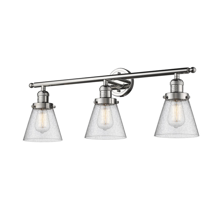 Innovations Franklin Restoration 205-PN-G64-LED Bath Vanity Light 30 in. wide - Polished Nickel