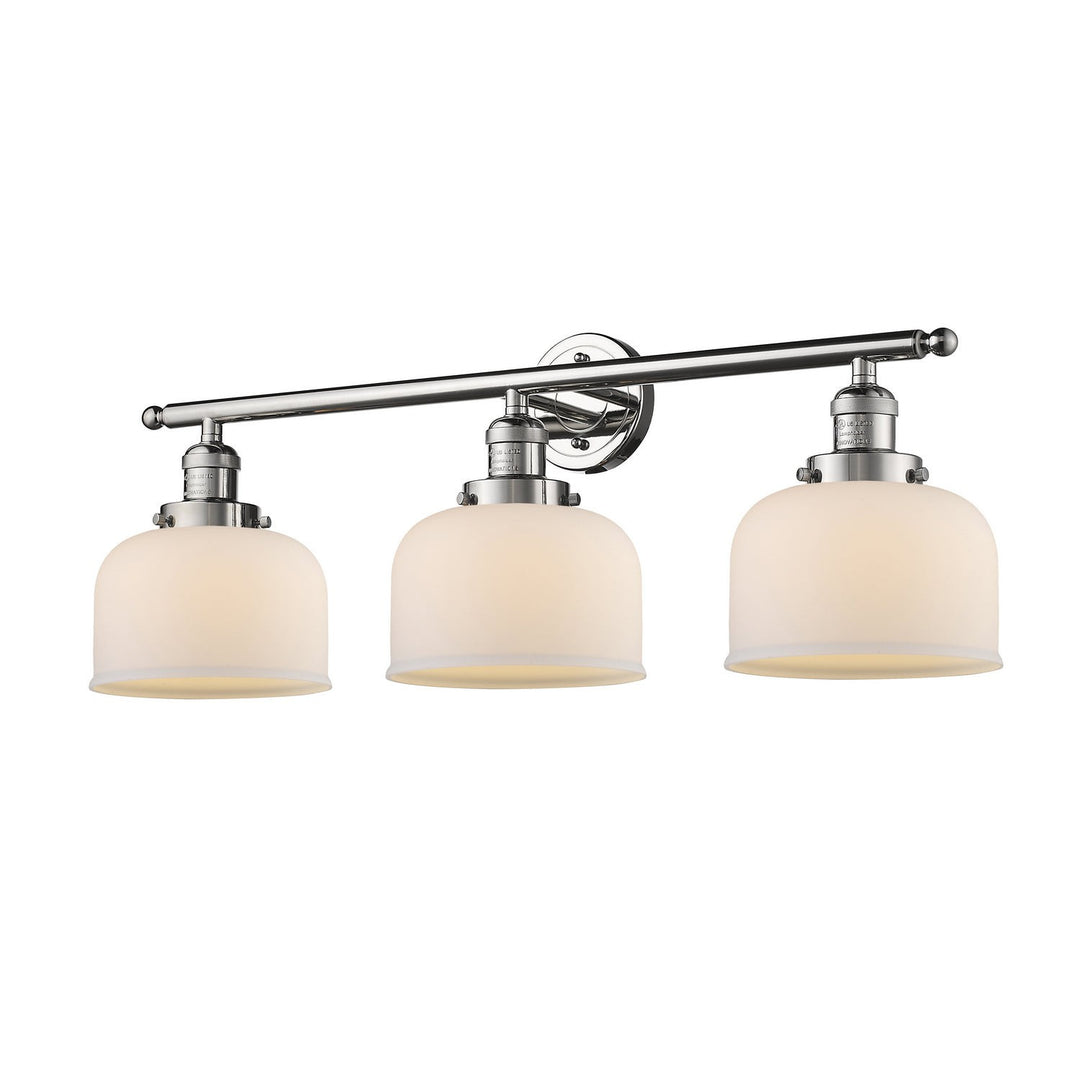Innovations Franklin Restoration 205-PN-G71-LED Bath Vanity Light 32 in. wide - Polished Nickel