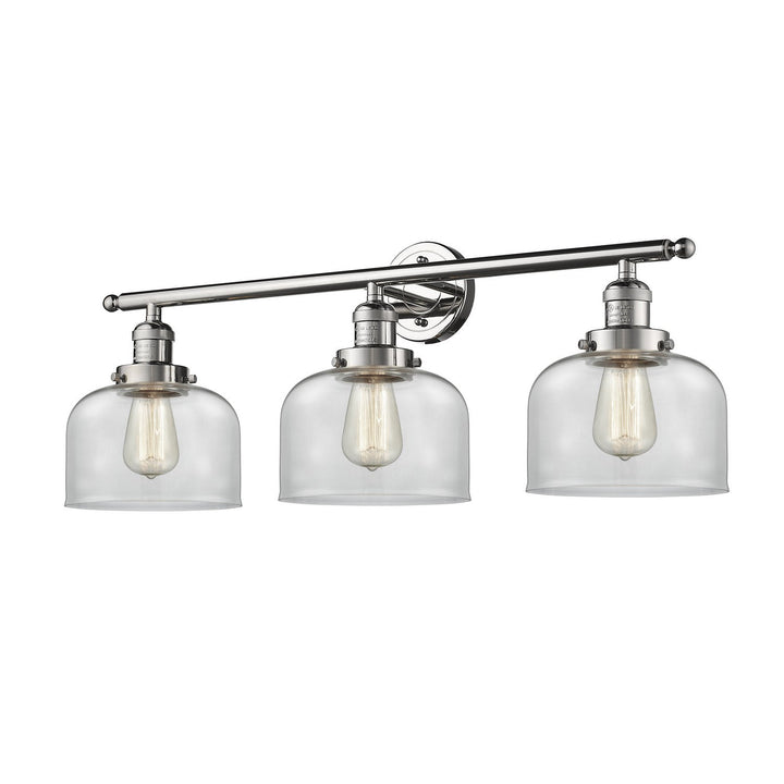 Innovations Franklin Restoration 205-PN-G72-LED Bath Vanity Light 32 in. wide - Polished Nickel
