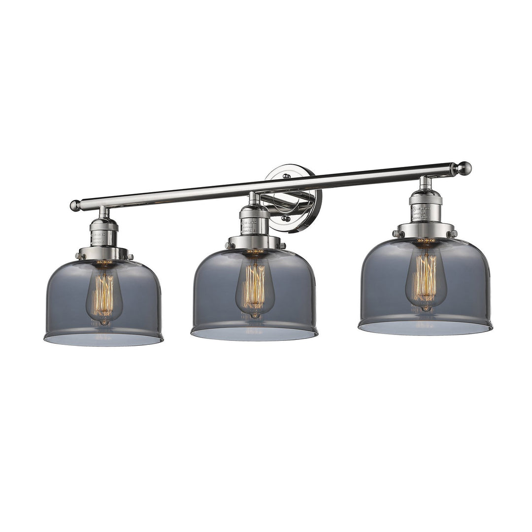 Innovations Franklin Restoration 205-PN-G73-LED Bath Vanity Light 32 in. wide - Polished Nickel