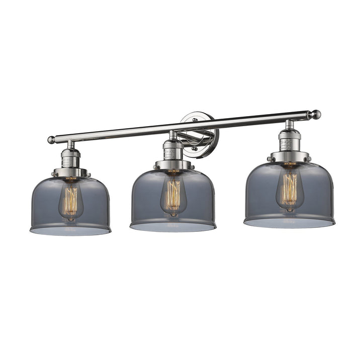 Innovations Franklin Restoration 205-PN-G73-LED Bath Vanity Light 32 in. wide - Polished Nickel