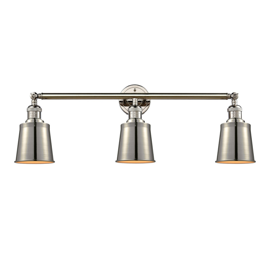Innovations Franklin Restoration 205-PN-M9-LED Bath Vanity Light 32 in. wide - Polished Nickel