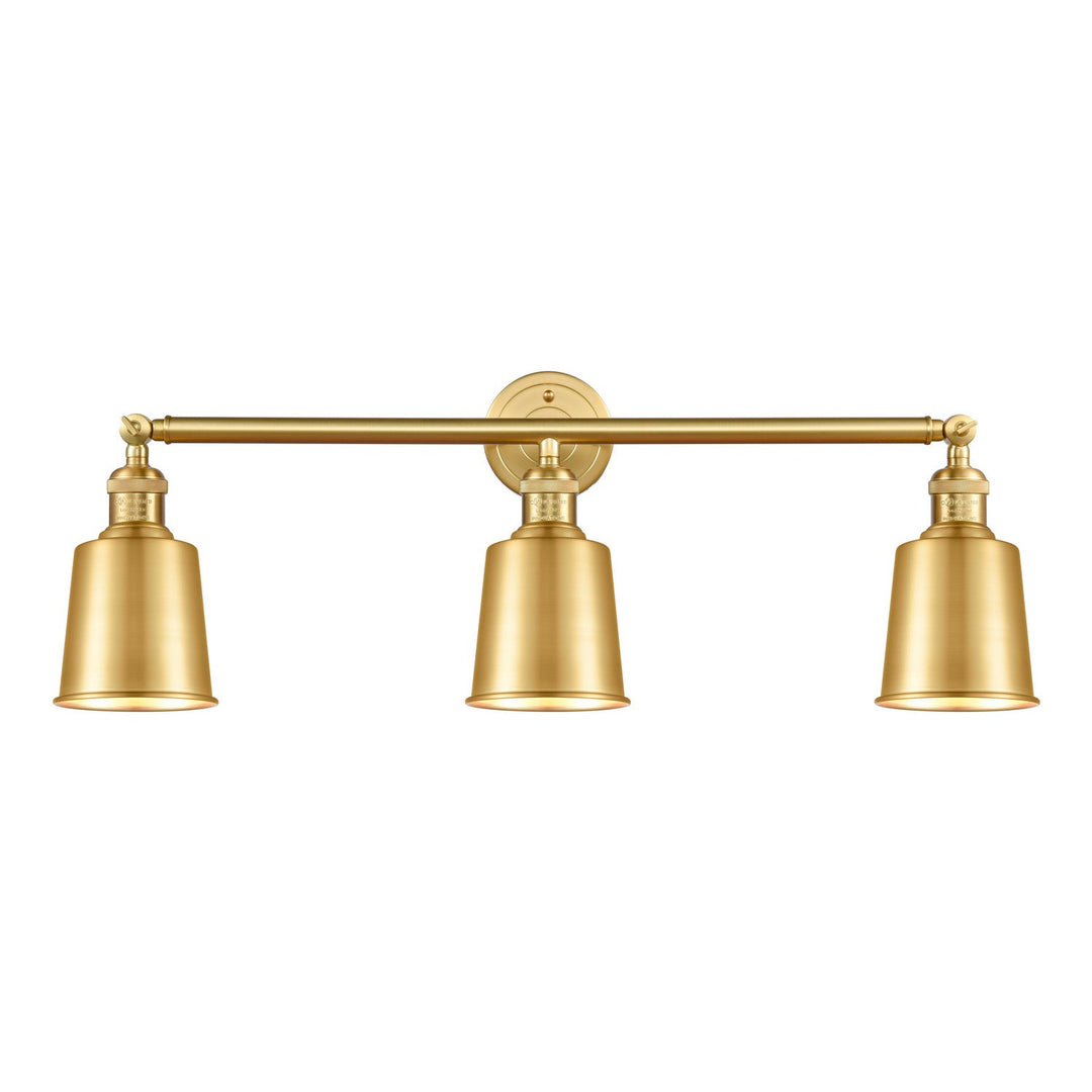 Innovations Franklin Restoration 205-SG-M9-SG Bath Vanity Light 32 in. wide - Satin Gold