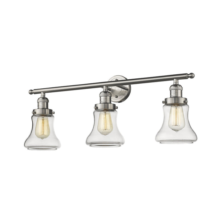 Innovations Franklin Restoration 205-SN-G192-LED Bath Vanity Light 30 in. wide - Brushed Satin Nickel