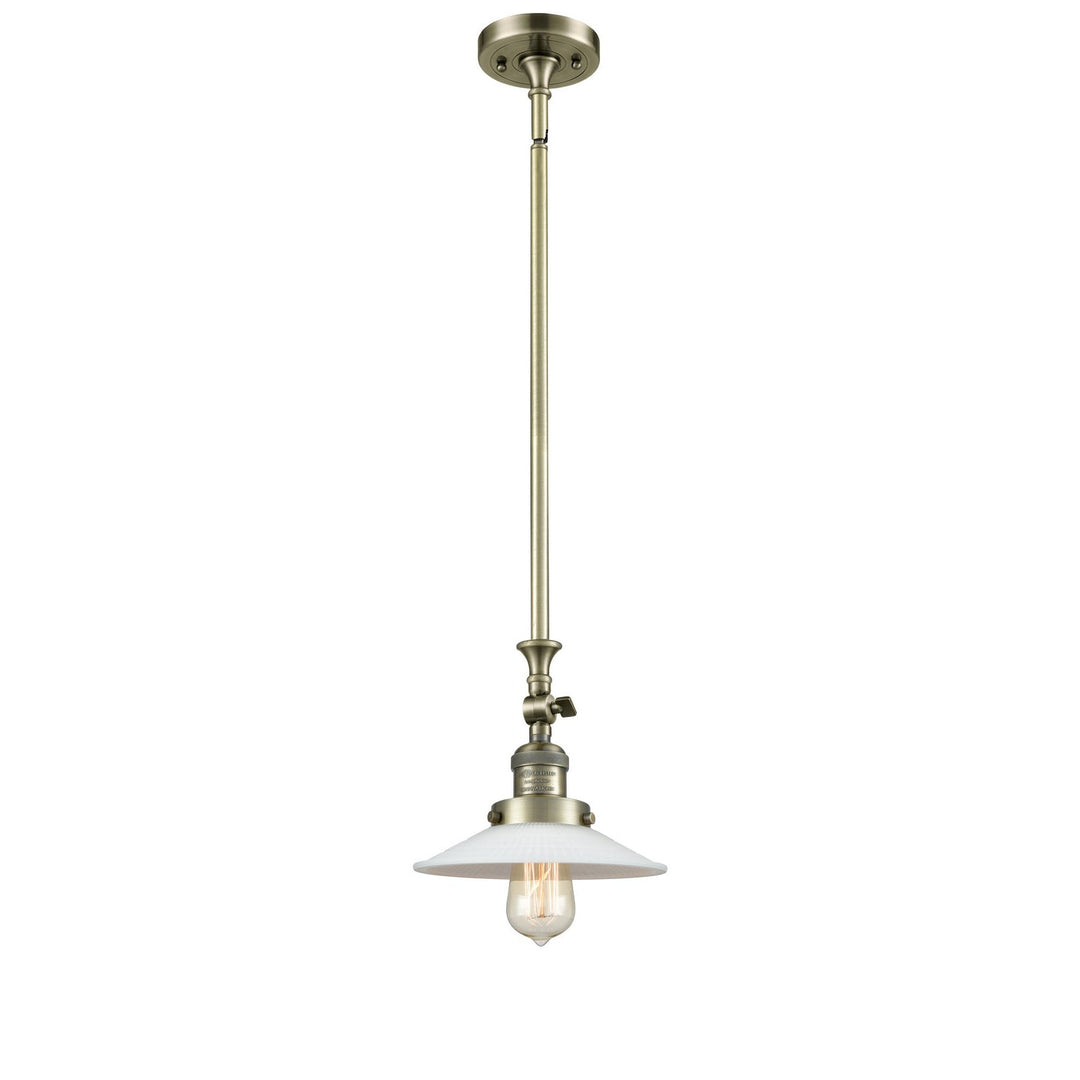 Innovations Franklin Restoration 206-AB-G1-LED Pendant Light - Antique Brass