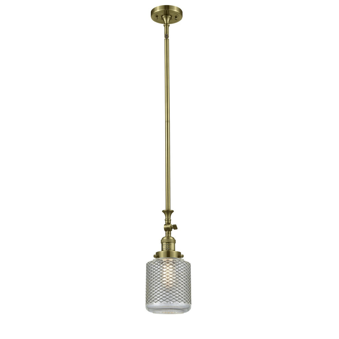 Innovations Franklin Restoration 206-AB-G262-LED Pendant Light - Antique Brass