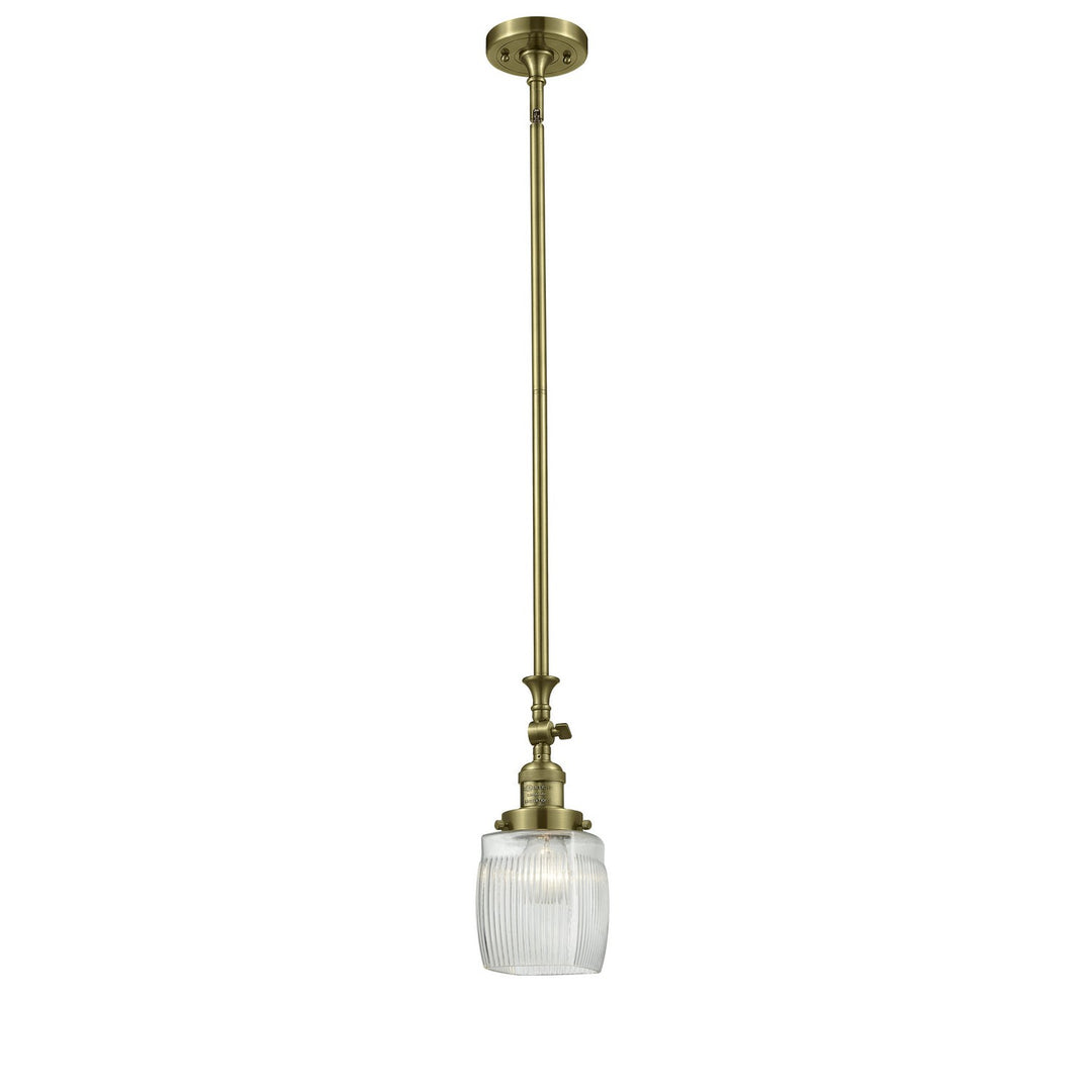 Innovations Franklin Restoration 206-AB-G302-LED Pendant Light - Antique Brass