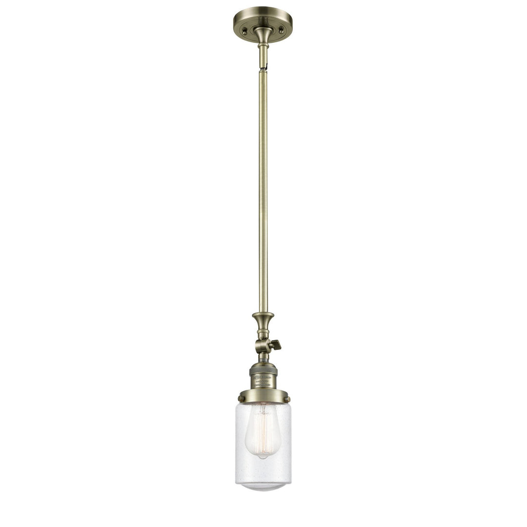 Innovations Franklin Restoration 206-AB-G314-LED Pendant Light - Antique Brass