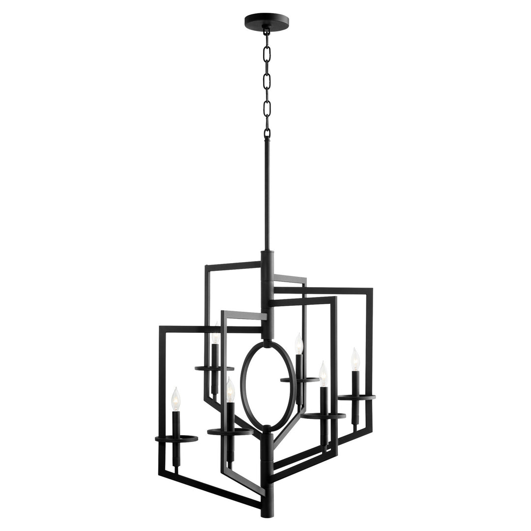 Cyan Design Oxalis 11389 Chandelier Light - Noir