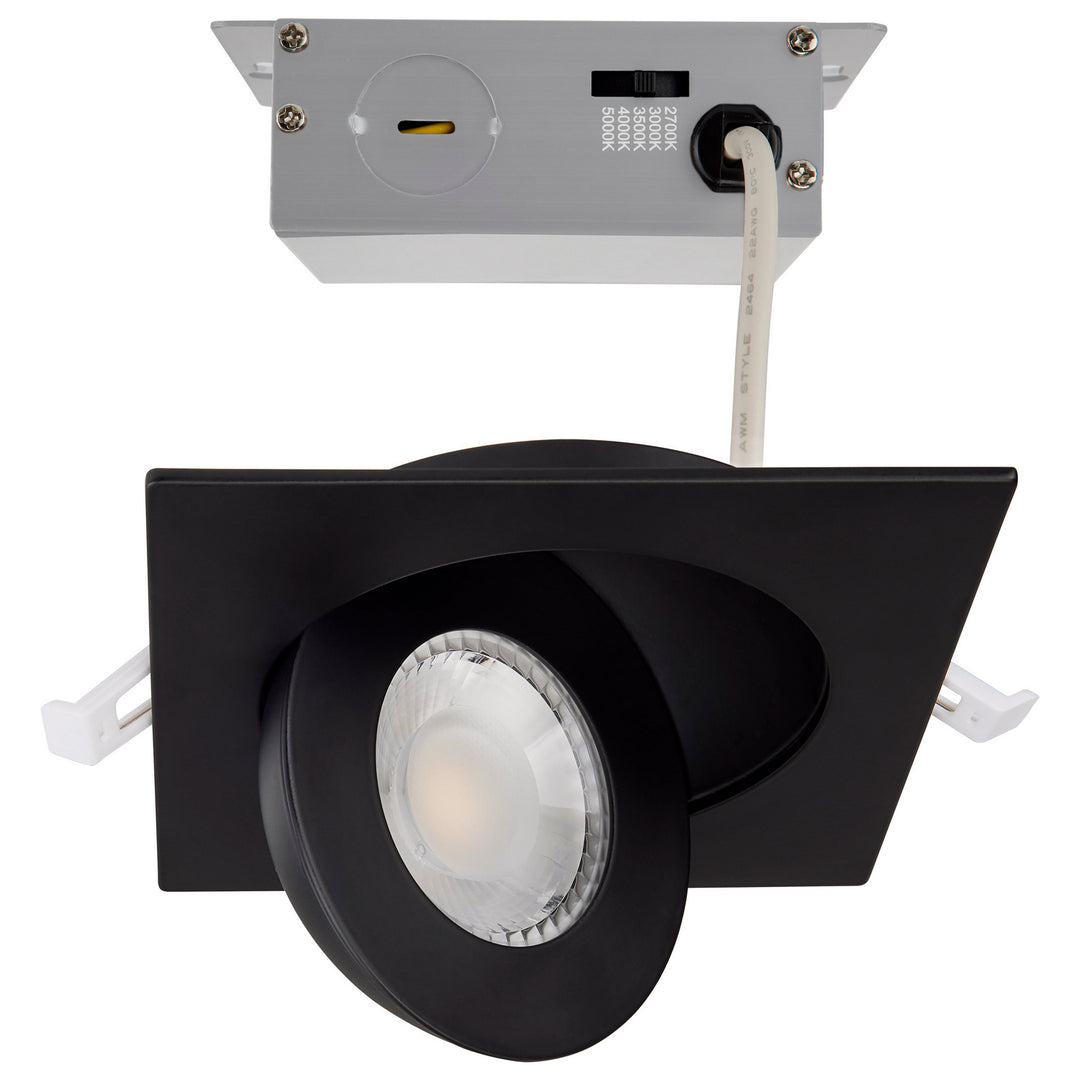 Satco Lighting S11843   Recessed Light Black