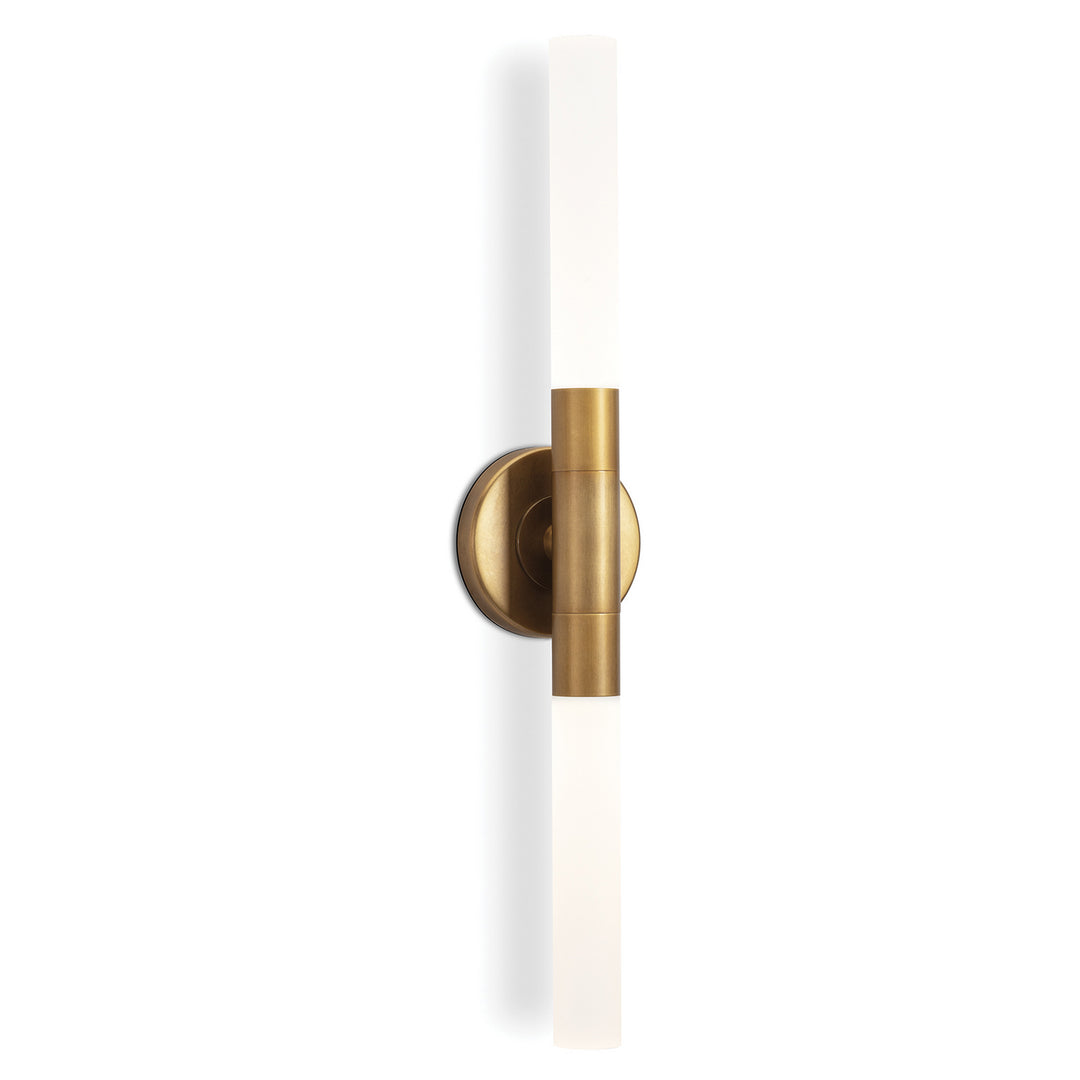 Regina Andrew Wick 15-1198NB Wall Sconce Light - Natural Brass