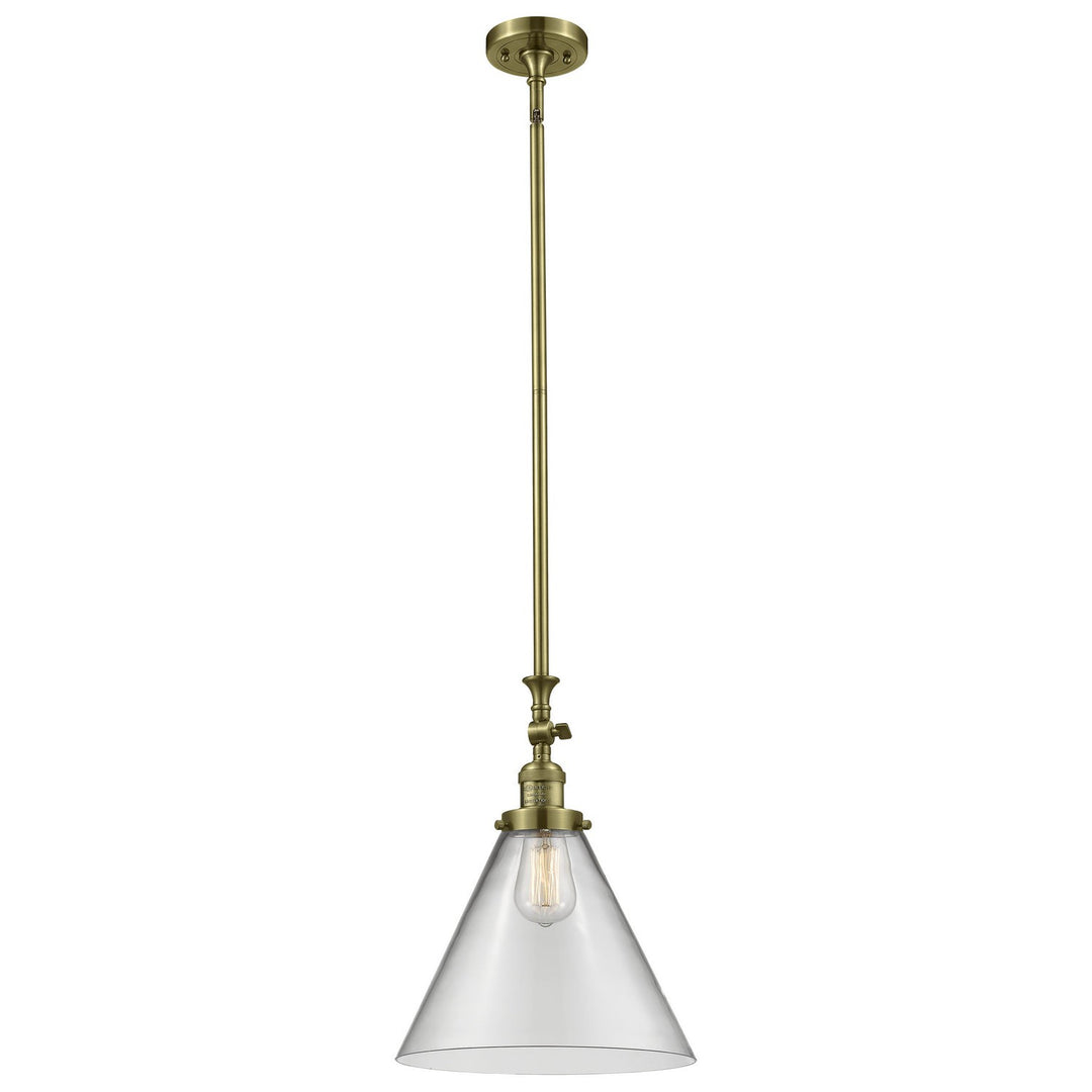 Innovations Franklin Restoration 206-AB-G42-L-LED Pendant Light - Antique Brass