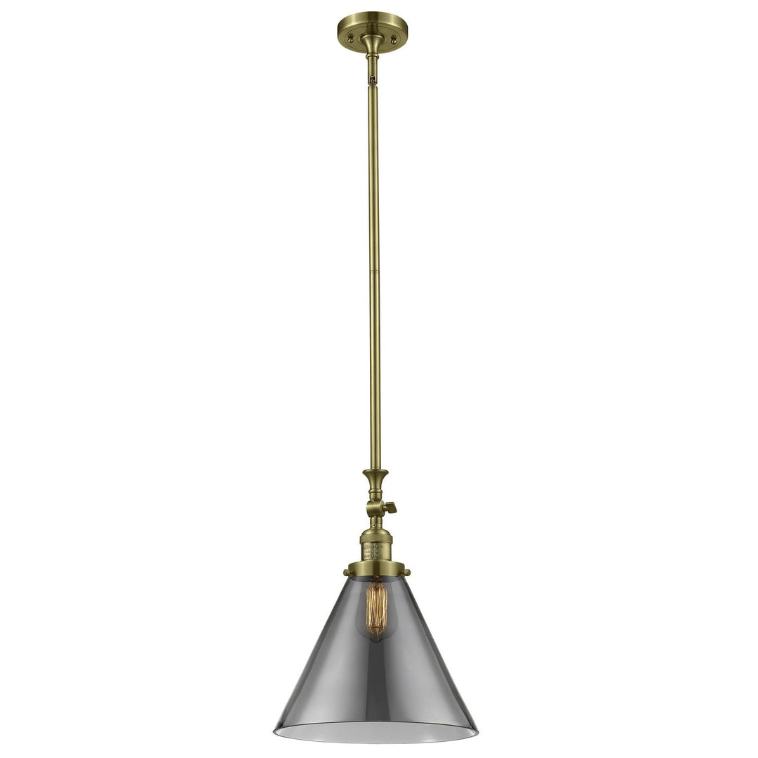 Innovations Franklin Restoration 206-AB-G43-L-LED Pendant Light - Antique Brass