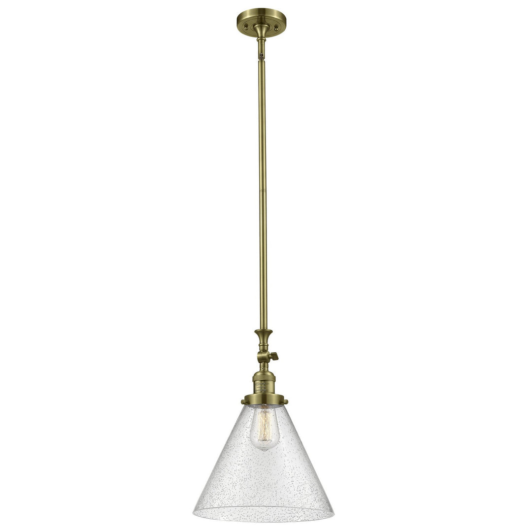 Innovations Franklin Restoration 206-AB-G44-L Pendant Light - Antique Brass