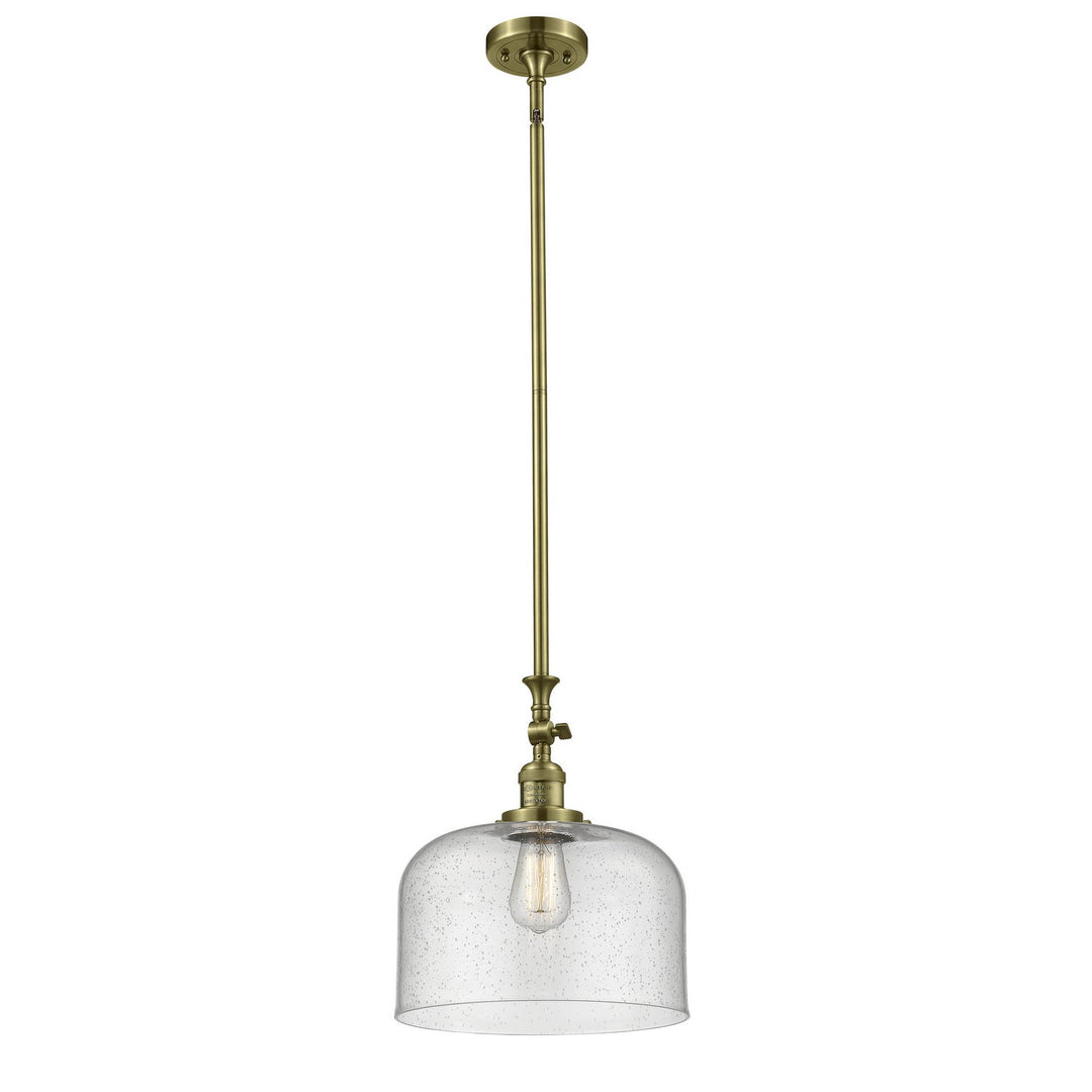 Innovations Franklin Restoration 206-AB-G74-L Pendant Light - Antique Brass