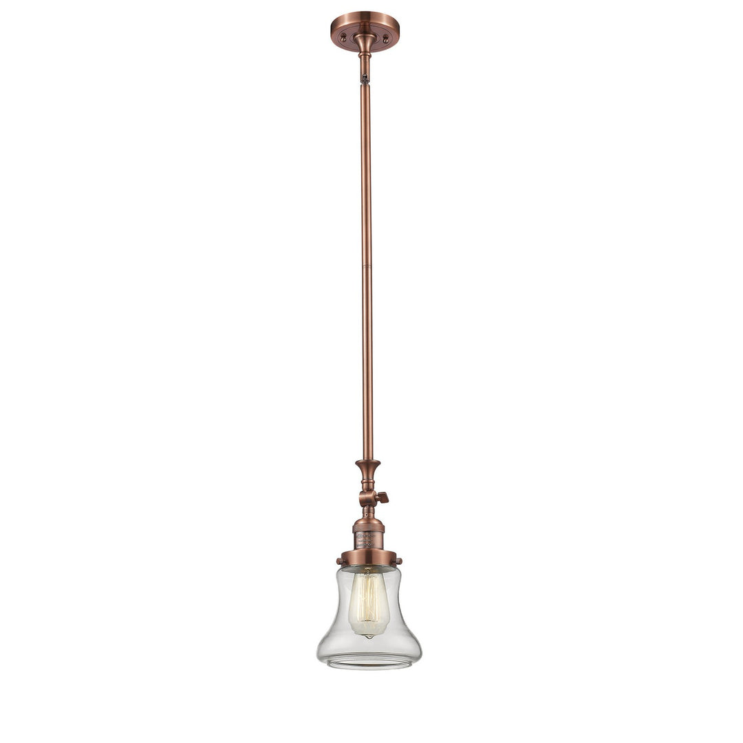 Innovations Franklin Restoration 206-AC-G192-LED Pendant Light - Antique Copper