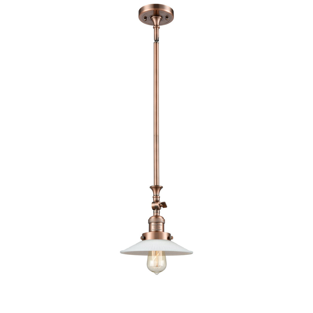 Innovations Franklin Restoration 206-AC-G1-LED Pendant Light - Antique Copper